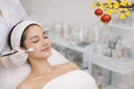 Điều trị và chăm sóc da tại nhà trước Tết sao cho da ổn định và an toàn
