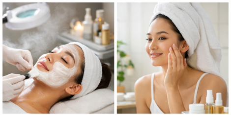 Phối hợp điều trị spa và chăm da tại nhà để da ổn định suốt Tết