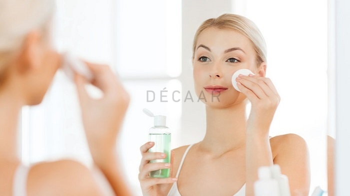 chăm sóc da sau vi kim tảo biển
